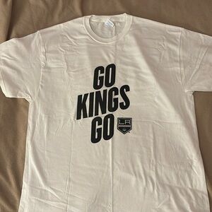 NEW Los Angeles KINGS Unisex Tee Shirt - GO KINGS GO - XL - NHL